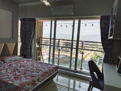 Bedroom Image of 2060 Sq.ft 3 BHK Apartment / Flat for sale in Satyam Imperial Heights, Ghansoli Navi Mumbai for Rs. 43800000