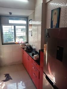 Kitchen Image of 750 Sq.ft 1 BHK Apartment / Flat for sale in Kopar Khairane Navi Mumbai for Rs. 9500000