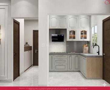 Kitchen Image of 1040 Sq.ft 2 BHK Apartment / Flat for sale in Ankur Heights, Saddu Raipur for Rs. 3900000