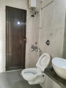 Common Bathroom Image of 533 Sq.ft 1 BHK Apartment / Flat for rent in Kasarvadavali Thane for Rs. 20000