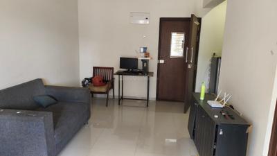 Living Room Image of 620 Sq.ft 1 BHK Apartment / Flat for rent in Skyi Songbirds , Bhugaon Pune for Rs. 22000