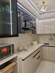 Kitchen Image of 810 Sq.ft 3 BHK Apartment / Flat for sale in Dwarka Mor New Delhi for Rs. 5500000
