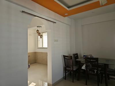 Living Room Image of 611 Sq.ft 1 BHK Apartment / Flat for rent in Wadgaon Sheri Pune for Rs. 26000