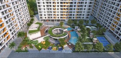 Image of 1211 Sq.ft 2 BHK Apartment / Flat for sale in K Shire, Punawale, Pune for Rs. 7550000