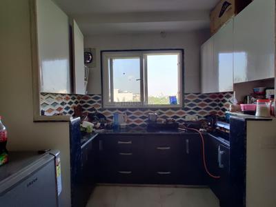 Kitchen Image of 900 Sq.ft 2 BHK Builder Floor for rent in Sector 46 Gurgaon for Rs. 49000