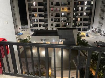 Balcony Image of 950 Sq.ft 2 BHK Apartment / Flat for rent in Godrej Infinity, Mundhwa Pune for Rs. 38000