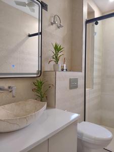 Common Bathroom Image of 935 Sq.ft 2 BHK Builder Floor for rent in Sector 27 Gurgaon for Rs. 58000