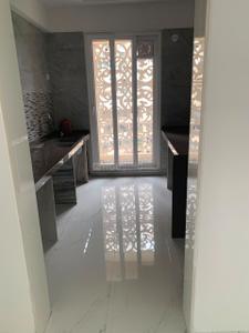 Kitchen Image of 555 Sq.ft 1 BHK Apartment / Flat for rent in Kohinoor Prime, Ulhasnagar Thane for Rs. 13000