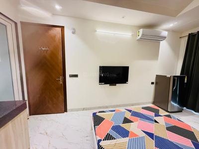 Bedroom Image of 950 Sq.ft 1 RK Apartment / Flat for rent in Sector 46 Gurgaon for Rs. 23000
