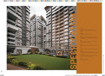 Building Image of 1945 Sq.ft 3 BHK Apartment / Flat for sale in Elenza Callista, Bopal Ahmedabad for Rs. 8500000