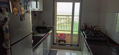 Kitchen Image of 1000 Sq.ft 2 BHK Apartment / Flat for sale in Raymond Realty Ten X Habitat, Thane West Thane for Rs. 20000000