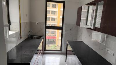 Kitchen Image of 750 Sq.ft 2 BHK Apartment / Flat for rent in Raymond Realty Ten X Habitat, Thane West Thane for Rs. 39000