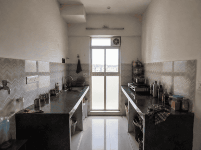 Kitchen Image of 486 Sq.ft 1 BHK Apartment / Flat for sale in Lodha Upper Thane, Bhiwandi Thane for Rs. 4600000