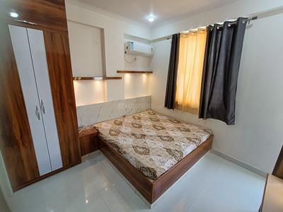 Bedroom Image of 950 Sq.ft 1 BHK Apartment / Flat for rent in Jagatpura Jaipur for Rs. 20000