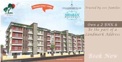 Image of 930 Sq.ft 2 BHK Apartment / Flat for sale in R R Landmarks Sharan Residency, Keshwapur, Hubli for Rs. 4000000