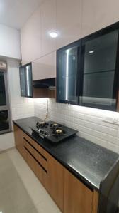 Kitchen Image of 2400 Sq.ft 3 BHK Apartment / Flat for rent in Kalpataru Immensa, Thane West Thane for Rs. 60000