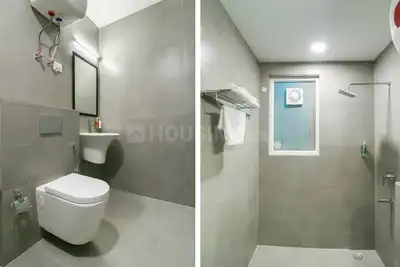 Bathroom Image of Chap & dona coliving in Marathahalli, Bengaluru