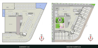 Image of 650 Sq.ft 1 BHK Apartment / Flat for sale in Today Satyam Heaven, Kamothe, Navi Mumbai for Rs. 7950000