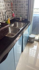 Kitchen Image of 1050 Sq.ft 2 BHK Apartment / Flat for rent in Lodha Primero, Worli Mumbai for Rs. 210000