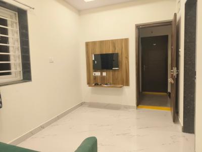 Living Room Image of 795 Sq.ft 1 BHK Apartment / Flat for rent in Kondapur Hyderabad for Rs. 25000