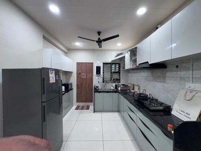 Kitchen Image of 1320 Sq.ft 3 BHK Apartment / Flat for rent in Harni Vadodara for Rs. 30000