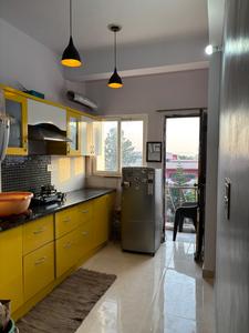 Kitchen Image of 850 Sq.ft 1 BHK Builder Floor for sale in Sahastradhara Road Dehradun for Rs. 4000000