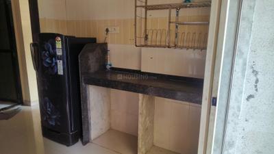 Kitchen Image of 725 Sq.ft 1 BHK Apartment / Flat for rent in Giriraj Enclave, Kalamboli Navi Mumbai for Rs. 16000