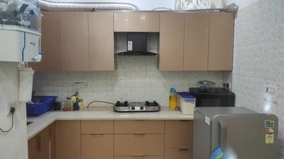Kitchen Image of 600 Sq.ft 1 BHK Builder Floor for rent in Subhash Nagar New Delhi for Rs. 23000