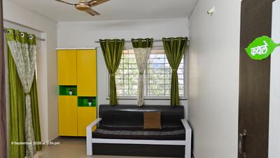 Living Room Image of 520 Sq.ft 1 BHK Apartment / Flat for rent in Ravet Pune for Rs. 19000