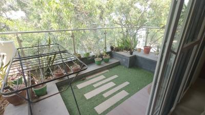 Living Room Image of 1252 Sq.ft 2 BHK Apartment / Flat for rent in Mana Jardin, Junnasandra Bengaluru for Rs. 50000