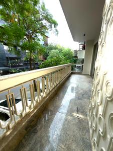Balcony Image of 1440 Sq.ft 3 BHK Builder Floor for rent in Kailash Colony New Delhi for Rs. 140000