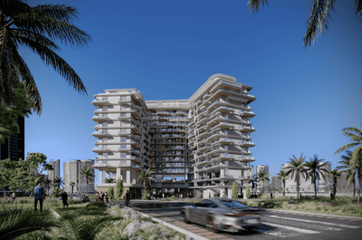 Building Image of 635 Sq.ft 1 BHK Apartment / Flat for sale in Deira Islands Dubai for Rs. 44103638