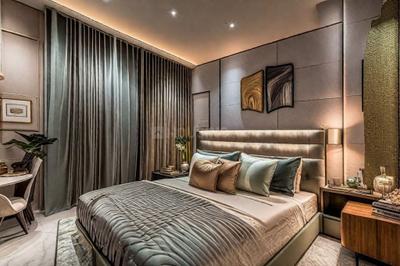 Bedroom Image of 805 Sq.ft 2 BHK Apartment / Flat for sale in Rustomjee Vista Bay, Sewri Mumbai for Rs. 32500000