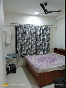 Bedroom Image of 630 Sq.ft 1 BHK Apartment / Flat for rent in Vardhaman Moonstone, Tathawade Pune for Rs. 20000