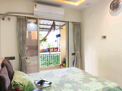 Bedroom Image of 950 Sq.ft 2 BHK Apartment / Flat for rent in Vivaan Yashodarshan Residency, Kalyan East Kalyan for Rs. 23000