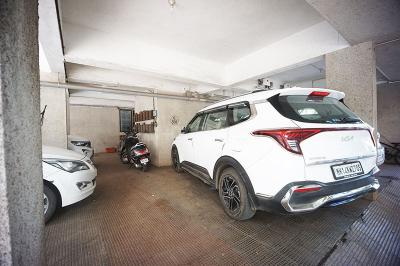 Parking Area Image of 728 Sq.ft 2 BHK Apartment / Flat for sale in Chinchwad Pune for Rs. 8500000