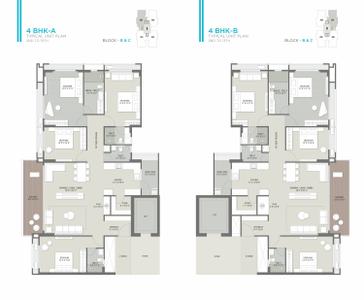 Image of 2547 Sq.ft 3 BHK Apartment / Flat for sale in Shaligram Elevate, Ognaj, Ahmedabad for Rs. 13400000