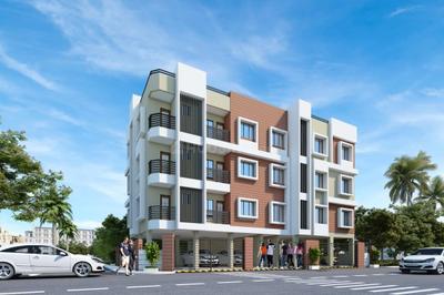 Image of 700 Sq.ft 2 BHK Apartment / Flat for sale in Sonarpur, Kolkata for Rs. 1960000