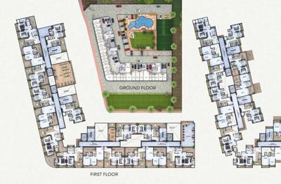 Image of 1020 Sq.ft 2 BHK Apartment / Flat for sale in Vangani, Thane for Rs. 3162000