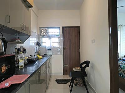 Kitchen Image of 720 Sq.ft 1 BHK Apartment / Flat for rent in Doddanekundi Bengaluru for Rs. 33000
