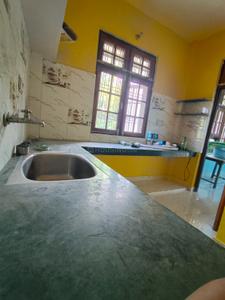 Kitchen Image of 500 Sq.ft 1 BHK Builder Floor for rent in Vrindavan Yojana Lucknow for Rs. 8000
