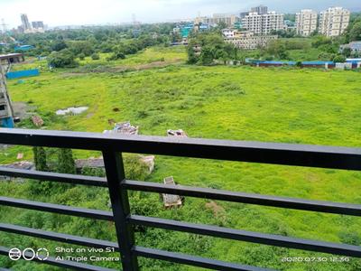 Balcony Image of 553 Sq.ft 1 BHK Apartment / Flat for rent in Ram Laxman Sadguru Residency, Shilphata Thane for Rs. 11000