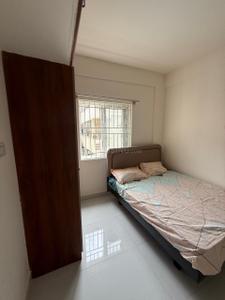 Bedroom Image of 550 Sq.ft 1 BHK Builder Floor for rent in Mahadevapura Bengaluru for Rs. 26000