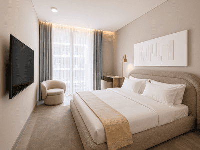 Bedroom Image of 678 Sq.ft 1 BHK Apartment / Flat for sale in Jumeirah Village Dubai for Rs. 31237272