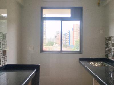 Kitchen Image of 685 Sq.ft 1 BHK Apartment / Flat for rent in Sumeru Tower, Kalyan East Kalyan for Rs. 13500
