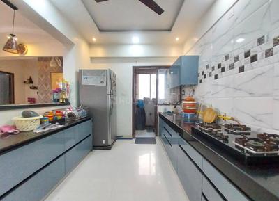 Kitchen Image of 1800 Sq.ft 3 BHK Apartment / Flat for sale in Gota Ahmedabad for Rs. 12000000