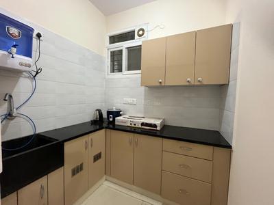 Kitchen Image of 600 Sq.ft 1 BHK Builder Floor for rent in Munnekollal Bengaluru for Rs. 25000