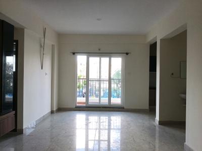 Living Room Image of 1500 Sq.ft 3 BHK Apartment / Flat for rent in Yoga Sai Srikaram, Kaggadasapura Bengaluru for Rs. 60000