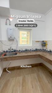 Kitchen Image of 500 Sq.ft 2 BHK Apartment / Flat for sale in Migsun Vilaasa, Eta II Greater Noida for Rs. 5600000