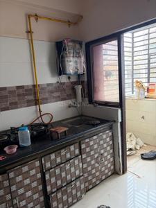 Kitchen Image of 1205 Sq.ft 2 BHK Apartment / Flat for sale in Satyamev Famosa, Sargasan Gandhinagar for Rs. 5000000